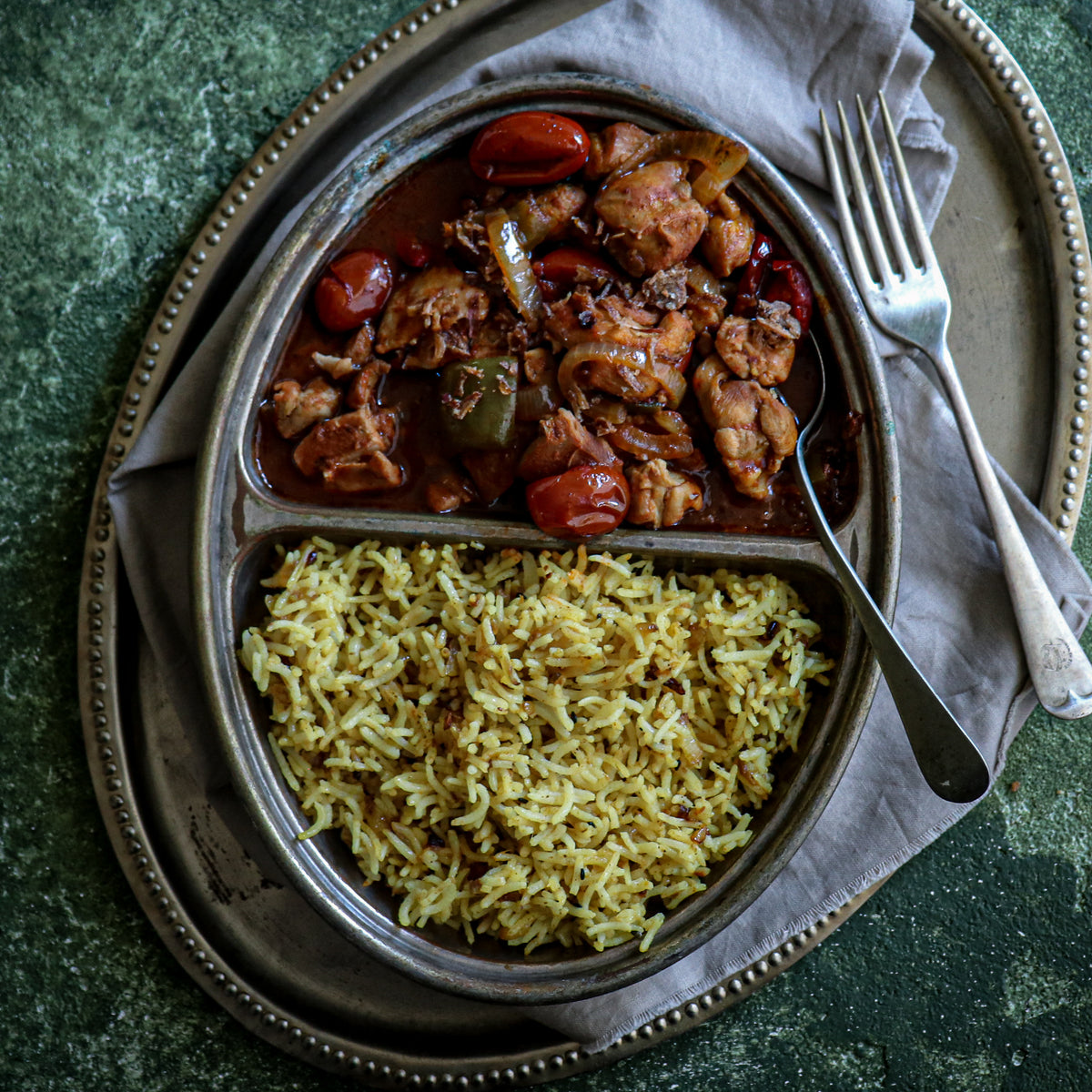 Slow Cooked Chicken Jalfrezi