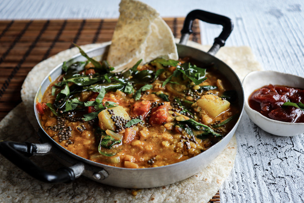 South Indian Style Dhal Tadka