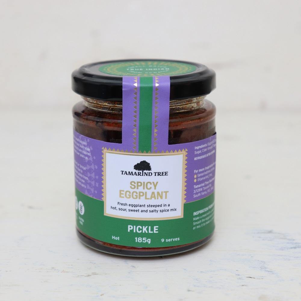 Spicy Eggplant Pickle - Hot - tamarindtree.com.au