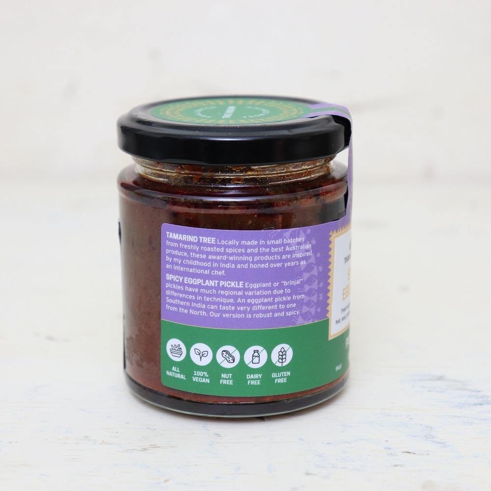 Spicy Eggplant Pickle - Hot - tamarindtree.com.au