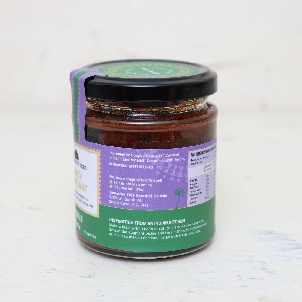 Spicy Eggplant Pickle - Hot - tamarindtree.com.au