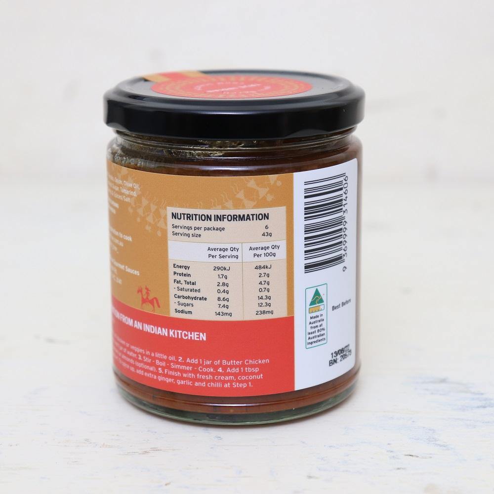 Butter Chicken Makhan Walla Curry Paste - Mild - tamarindtree.com.au