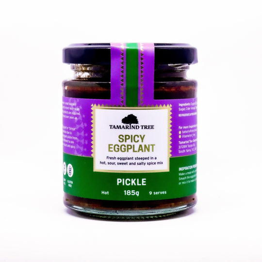 Spicy Eggplant Pickle - Hot - tamarindtree.com.au