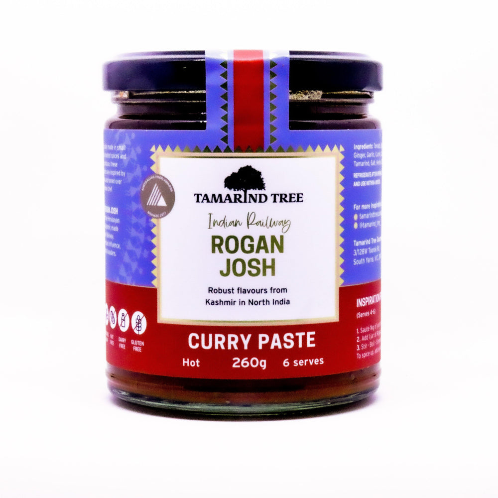 Rogan Josh Indian Railway Curry Paste - Hot - tamarindtree.com.au